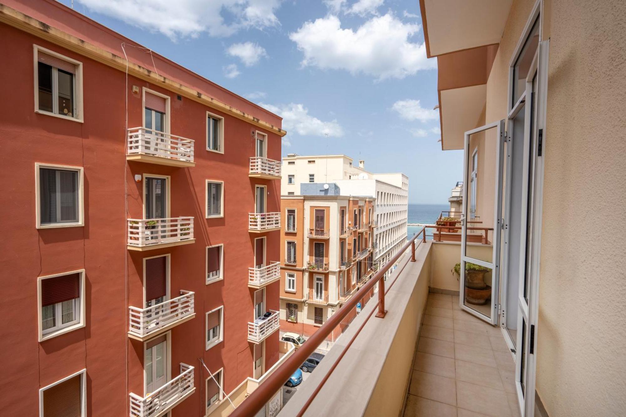 바리 Casa Bonaive, Ampio Trilocale Vista Mare 아파트 외부 사진